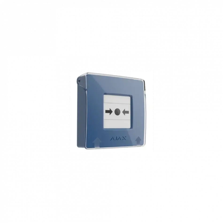 Ajax, Manual Call Point, Kablosuz, Kırbas Butonu Nc, Mavi