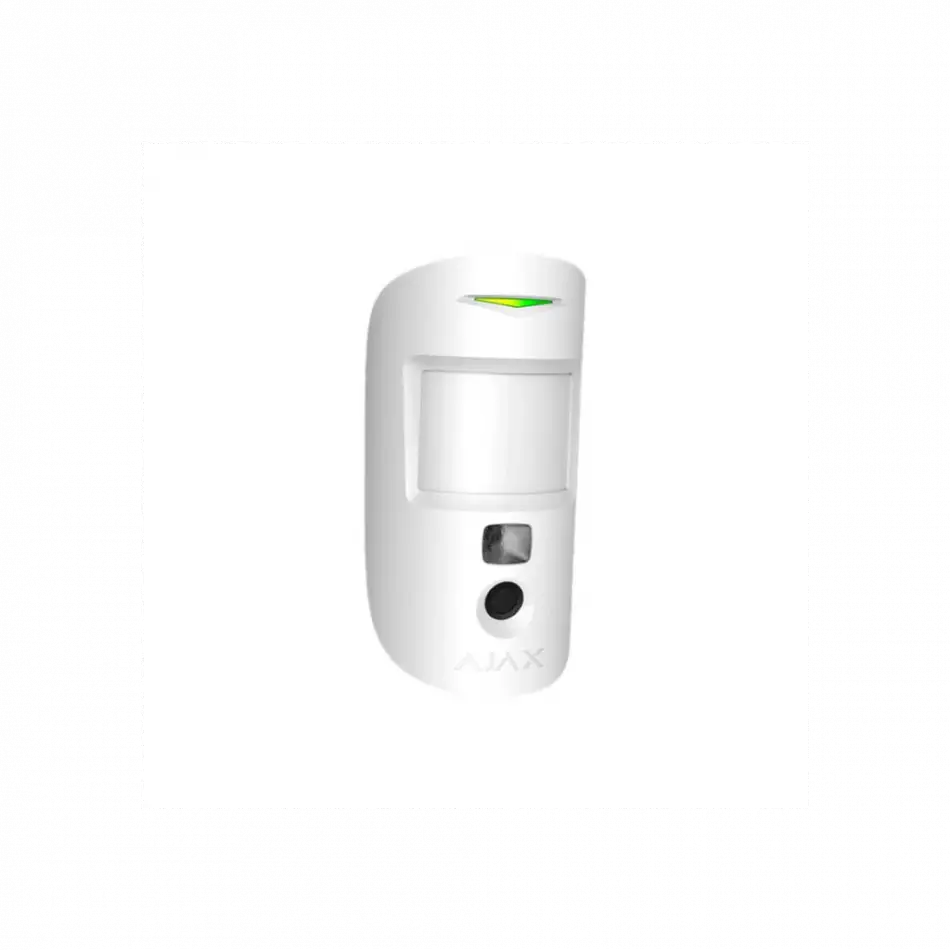 Ajax  Motioncam Kablosuz Kameralı Hareket Dedektörü Beyaz