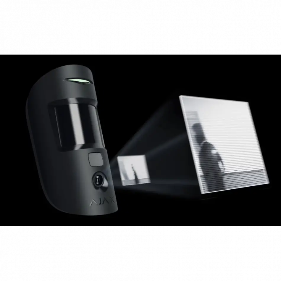 Ajax  Motioncam Kablosuz Kameralı Hareket Dedektörü Siyah