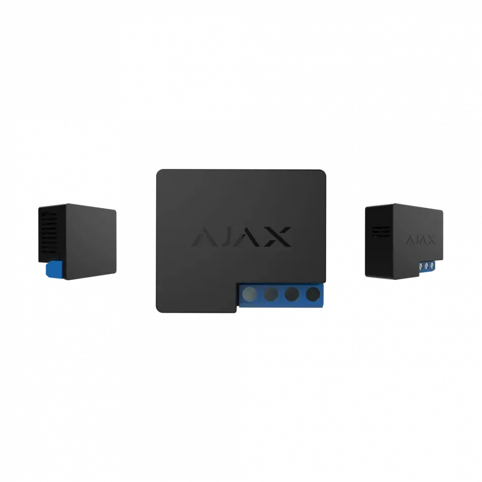 Ajax  Wallswitch, Kablosuz, Güç Rolesi, Siyah