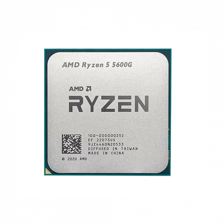 Amd Ryzen 5 5600g 6 Core, 3,90-4.40ghz,19mb Cache,  45-65w, Radeon Grafikleri, Am4, Tray, (dahili Grafik Var, Fan Yok)