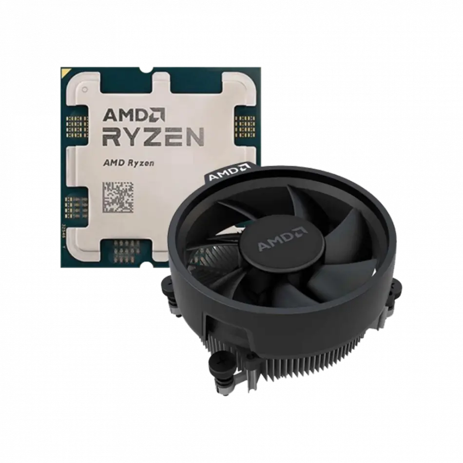 Amd Ryzen 5 7500f 6 Core, 3,7-5.00ghz, 38mb Cache, 65w,  Am5 Soket, Mpk, (dahili Grafik Yok, Fan Var)