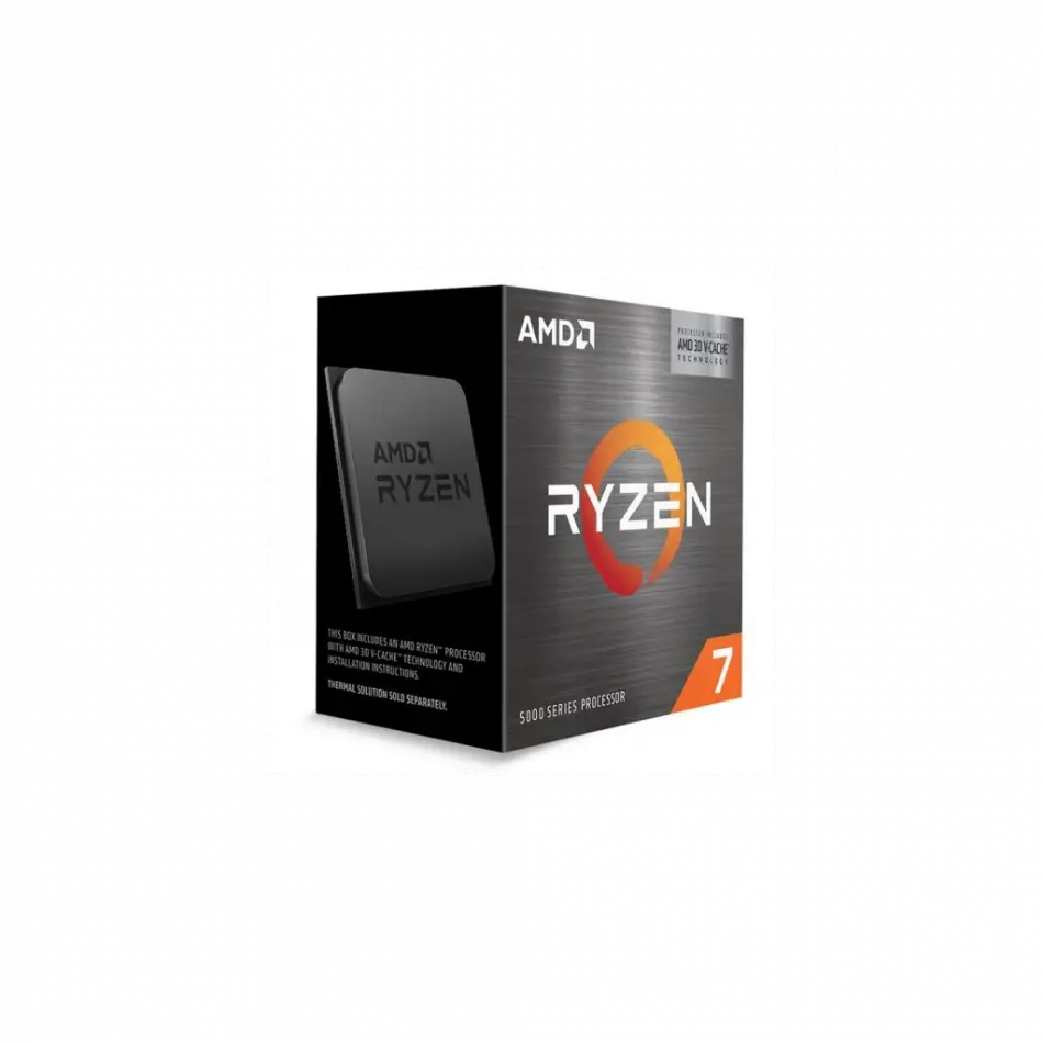 Amd Ryzen 7 5800x3d 8 Core, 3,40-4.50ghz, 100mb Cache, 105w, Am4 Soket, Box (kutulu) (dahili Grafik Yok, Fan Yok)