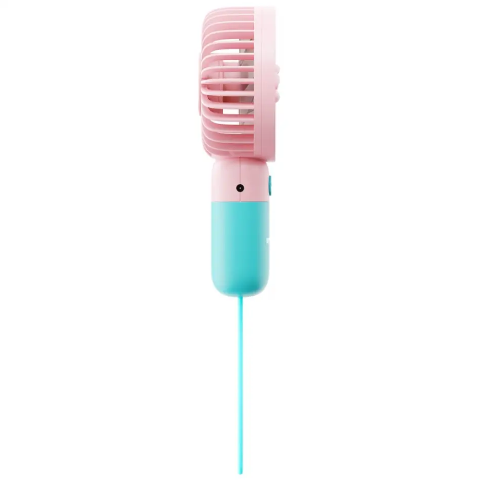 Asonıc Afn24, Mavi, 1 Kademeli Hız, Elde Kullanım, Dahili 250mah Bataryalı, Type-c Şarj Girişli, Vantilatör