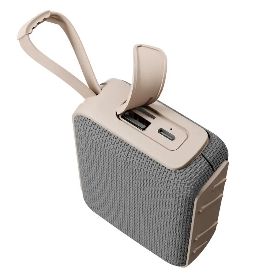 Asonıc As-03, Bej, 5w, Bt/usb/tf/tws, 1200mah Batarya, Bluetooth V5.3, Kablosuz, Taşınabilir, Speaker