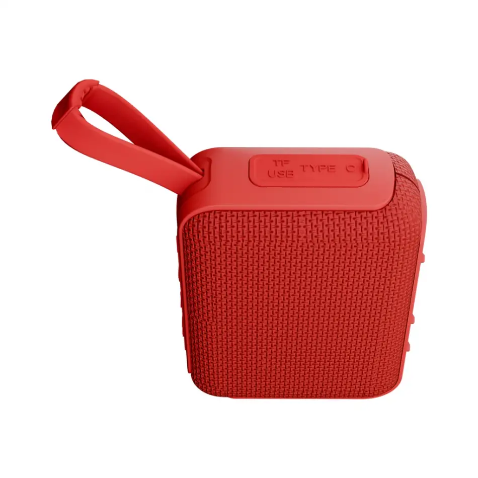Asonıc As-03, Kırmızı, 5w, Bt/usb/tf/tws, 1200mah Batarya, Bluetooth V5.3, Kablosuz, Taşınabilir, Speaker