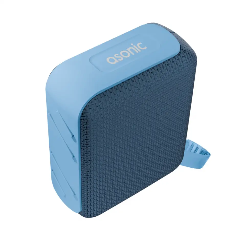 Asonıc As-03, Mavi, 5w, Bt/usb/tf/tws, 1200mah Batarya, Bluetooth V5.3, Kablosuz, Taşınabilir, Speaker
