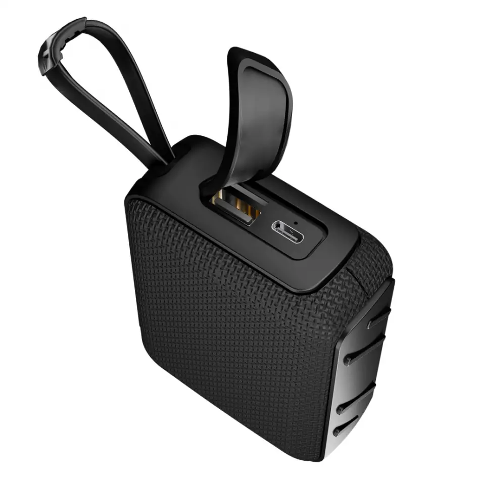 Asonıc As-03, Siyah, 5w, Bt/usb/tf/tws, 1200mah Batarya, Bluetooth V5.3, Kablosuz, Taşınabilir, Speaker