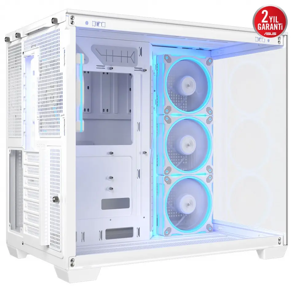 ASUS A32 PLUS M-ATX 3.2 GEN 2X1 TYPE C PORTU VE 360MM AIO CPU SOĞUTUCU & 420MM EKRAN KARTIYLA UYUMLU BEYAZ