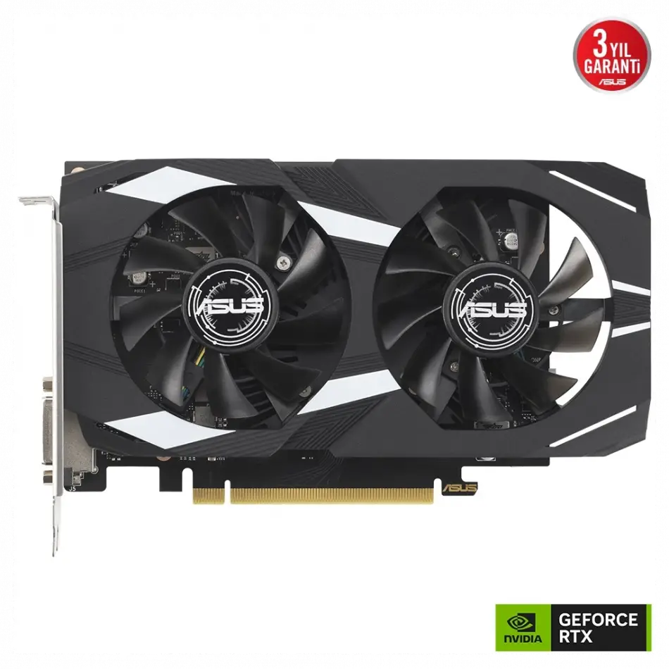 Asus Dual-rtx3050-o6g, 6gb, Gddr6, 96bit, 1xhdmı, 1xdp, 1xdvı Gamıng Ekran Kartı