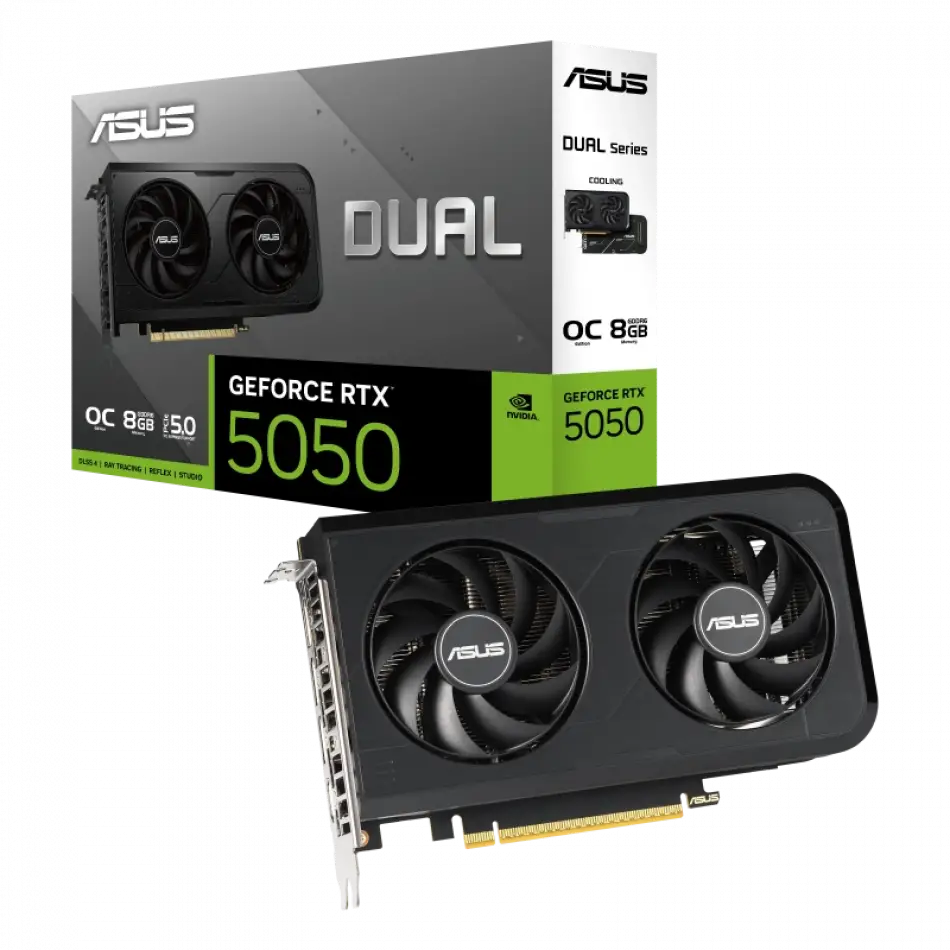 Asus Dual-rtx5050-o8g 128bıt Vga