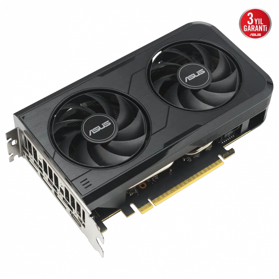 Asus Dual-rtx5050-o8g, 8gb, 128bit, Gddr6, 1xhdmı, 3xdp Gamıng Ekran Kartı