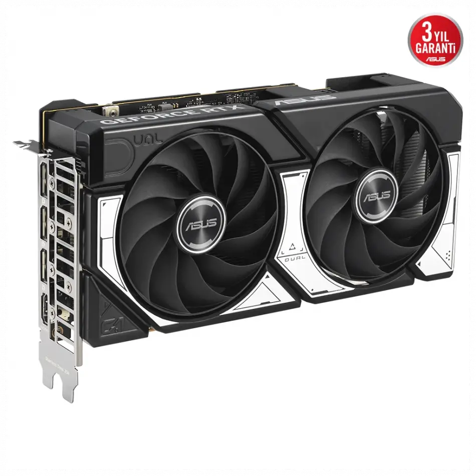 Asus Dual-rtx5060-o8g, 8gb, 128bit, Gddr7, 1xhdmı, 3xdp Gamıng Ekran Kartı