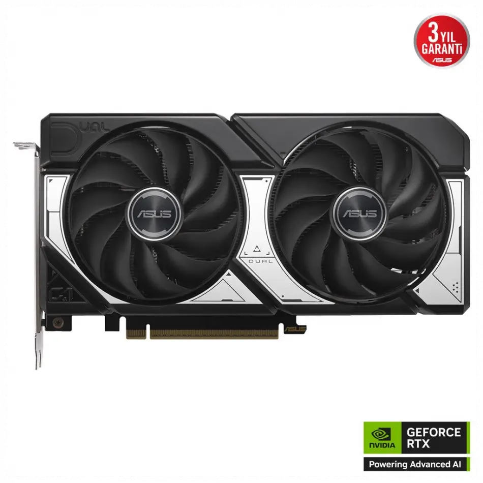 Asus Dual-rtx5060tı-o8g, 8gb, 128bit, Gddr7, 1xhdmı, 3xdp Gamıng Ekran Kartı
