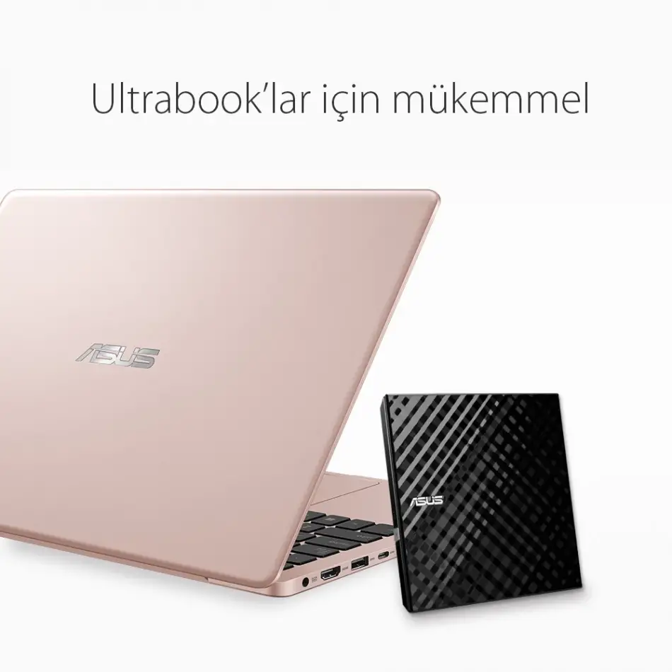 Asus Dvd Sdrw-08d2s-u Lıte Slım Usb 2.0 Siyah