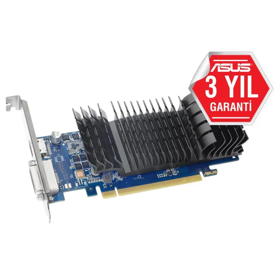 Asus Geforce Gt1030-sl-2g-brk 2gb Ddr5 64bıt 1xhdmı 1xdvı Ekran Kartı