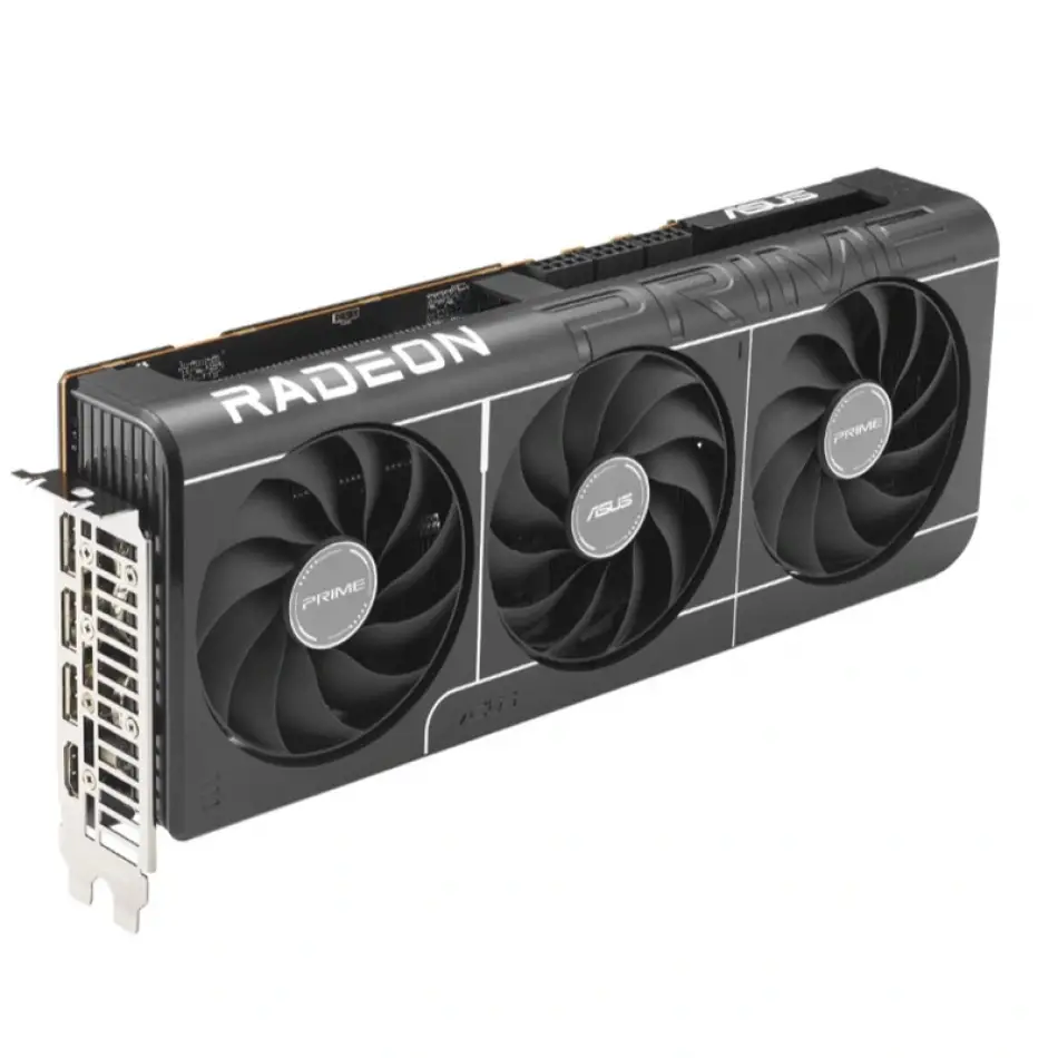 Asus Geforce Prıme-rx9070xt-o16g 16gb Gddr6 256bıt 1xhdmı 3xdp Ekran Kartı