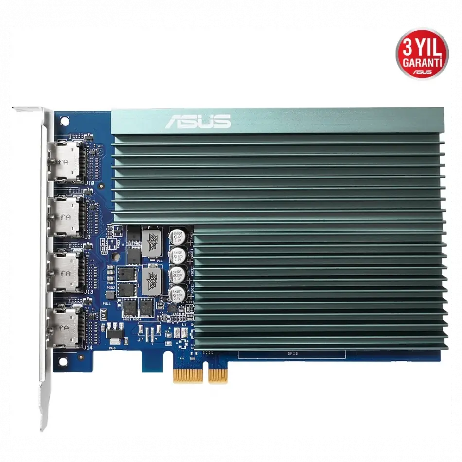 Asus Gt730-4h-sl-2gd5, 2gb, Gddr5, 64bit, 4xhdmı Ekran Kartı