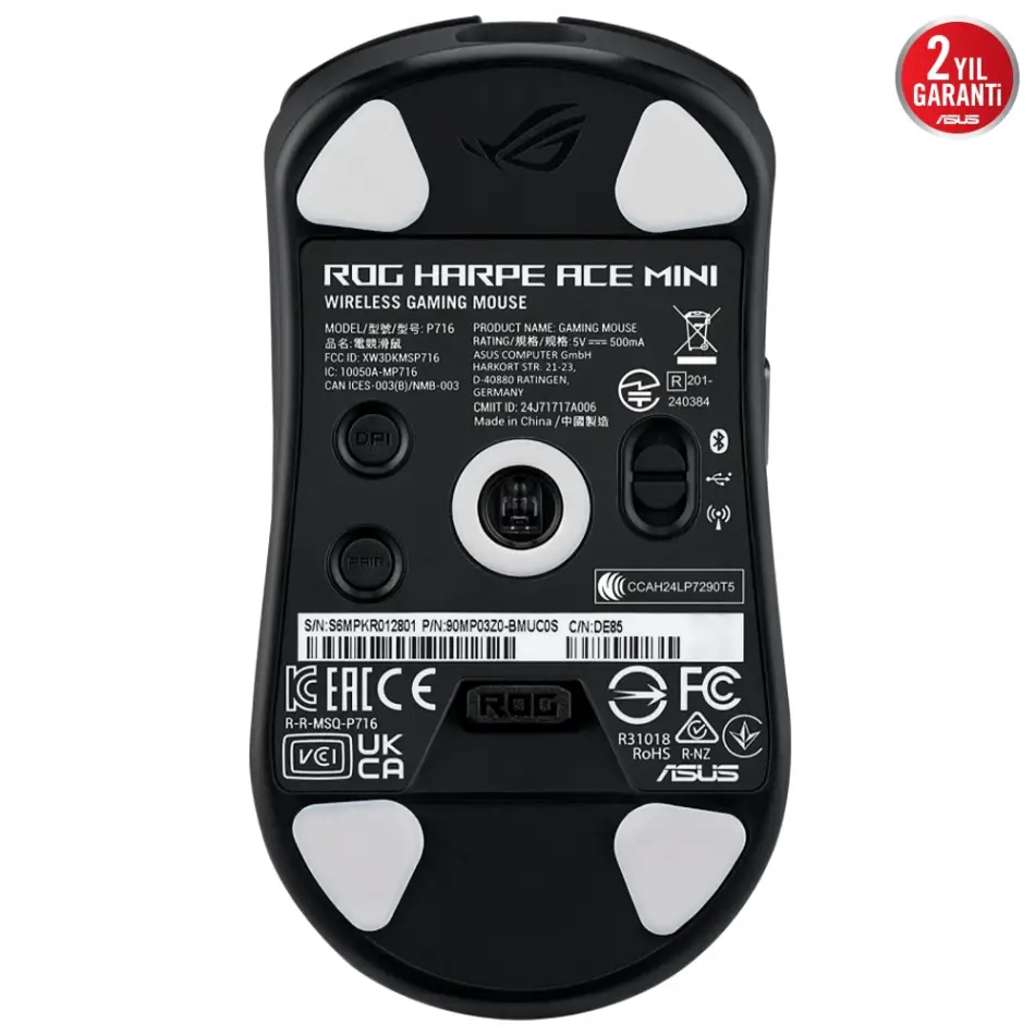 ASUS P716 ROG HARPE ACE MINI BLACK MOUSE