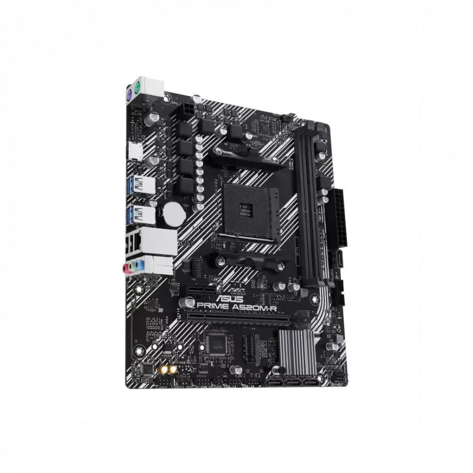 Asus Prıme A520m-r, 2xddr4, 1x M.2, Hdmı, Am4 Soket Anakart