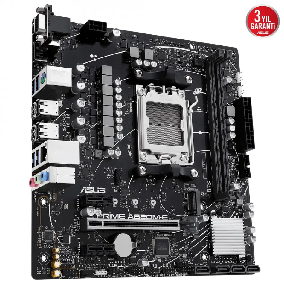 Asus Prıme A620m-e-csm Ddr5 M.2 Hdmı Matx Am5