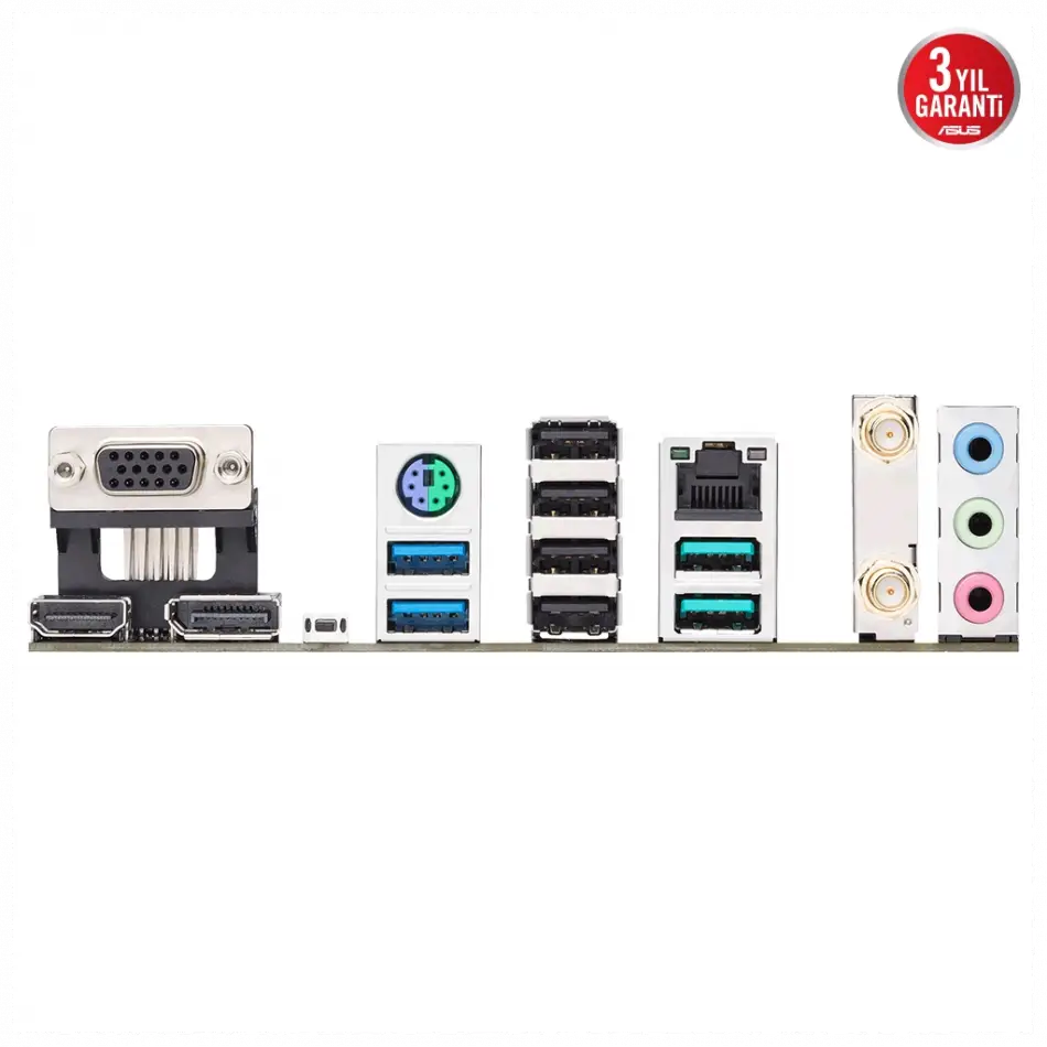 Asus Prıme B650m-a Wıfı Iı, 4xddr5, 2x M.2, D-sub, Hdmı, Dp, Wi-fi 6, Bluetooth V5.2, Am5 Soket Gamıng Anakart
