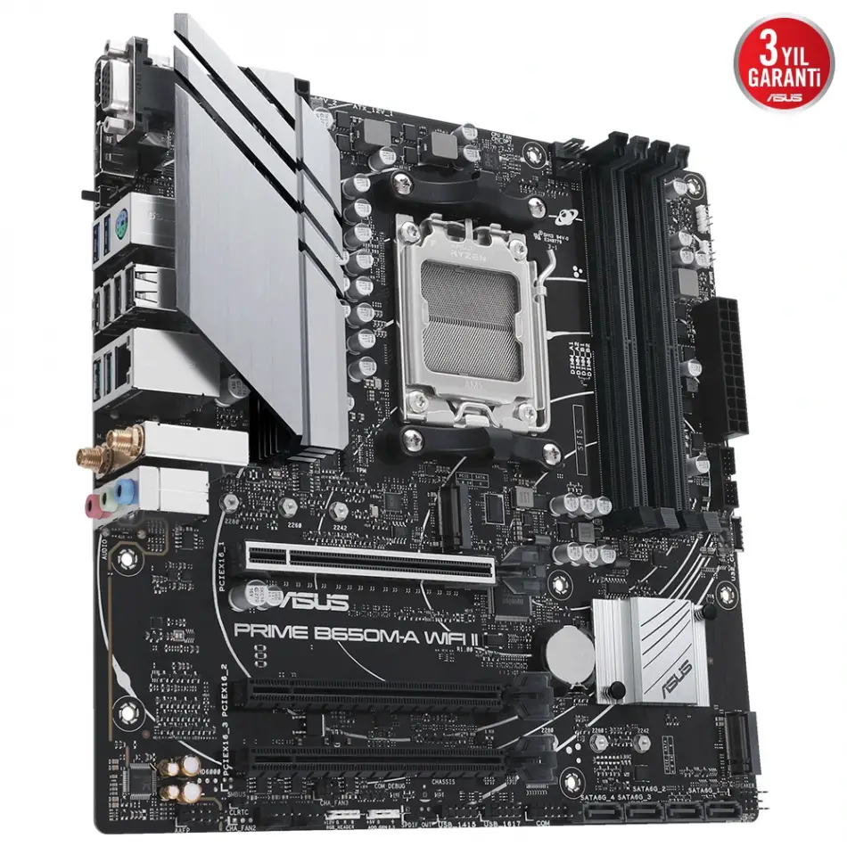 Asus Prıme B650m-a Wıfı Iı Ddr5 6400mhz(oc) M.2 Matx Am5