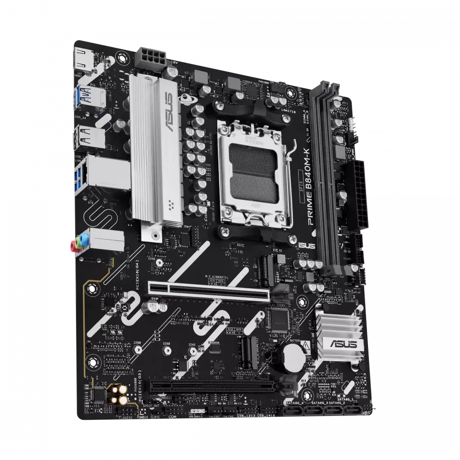 ASUS PRIME B840M-K AM5 DDR5 mATX ANAKART