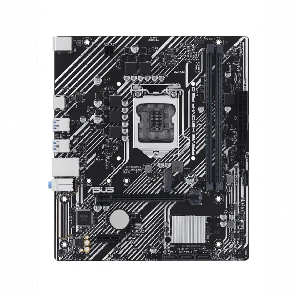 Asus Prıme H510m-f R3.0-csm, 2xddr4, M.2, Hdmı, 10-11.nesil, Lga1200 Soket, Anakart