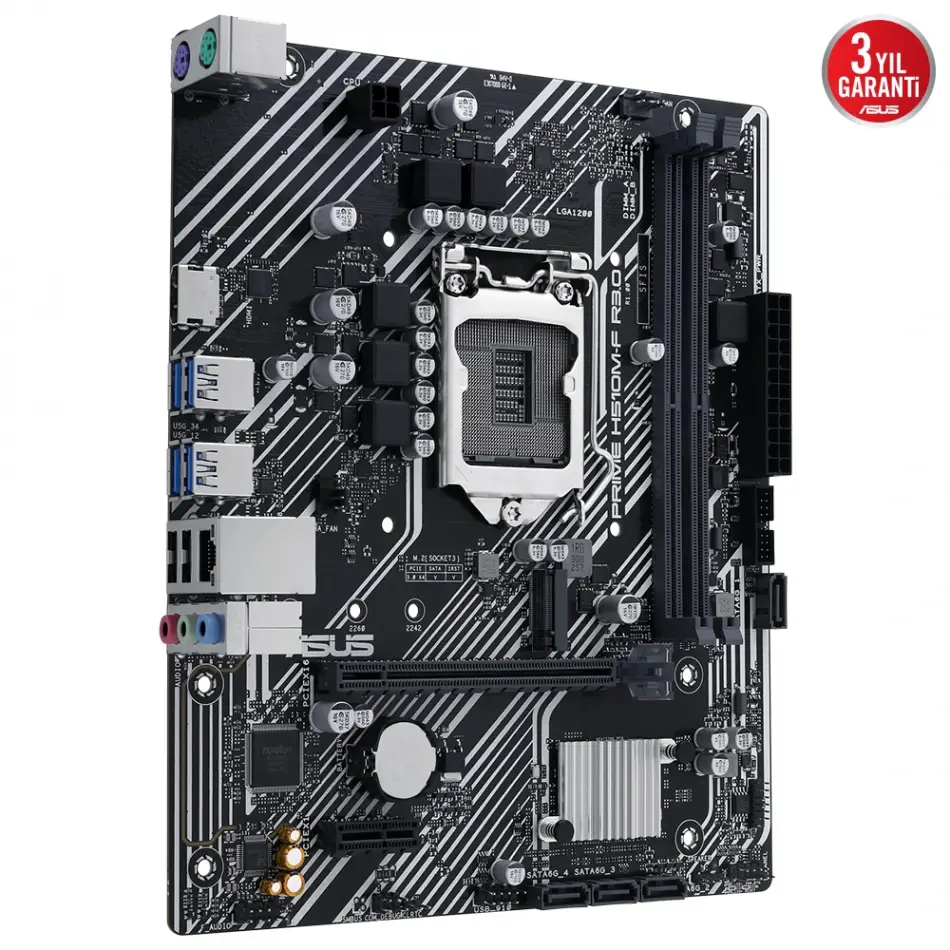 Asus Prıme H510m-f R3.0 Intel H470 Lga1200 Ddr4