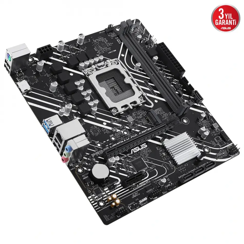 Asus Prıme H610m-k D4 Argb Ddr4 3200mhz Matx