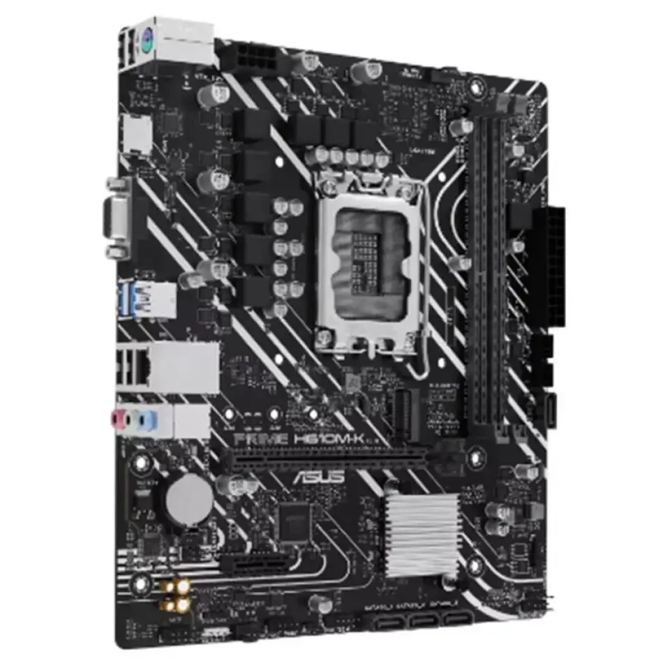 Asus Prıme H610m-k Ddr5 5600mhz 1xvga 1xhdmı 1xm.2 Usb 3.2 Matx 1700p (12. / 13. Ve 14. Nesil İşlemci Uyumlu)