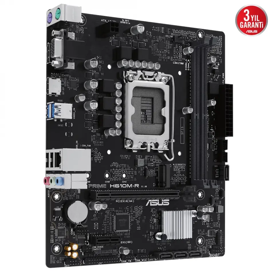 Asus Prıme H610m-r D5-sı  Ddr5  Matx 1700p