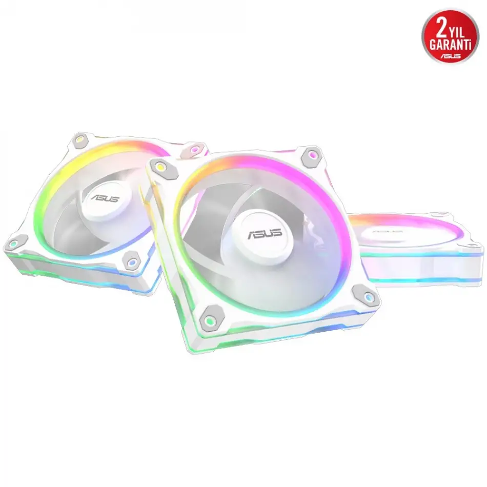 ASUS PRIME MR120 BEYAZ REVERSE 3IN1 ARGB FAN
