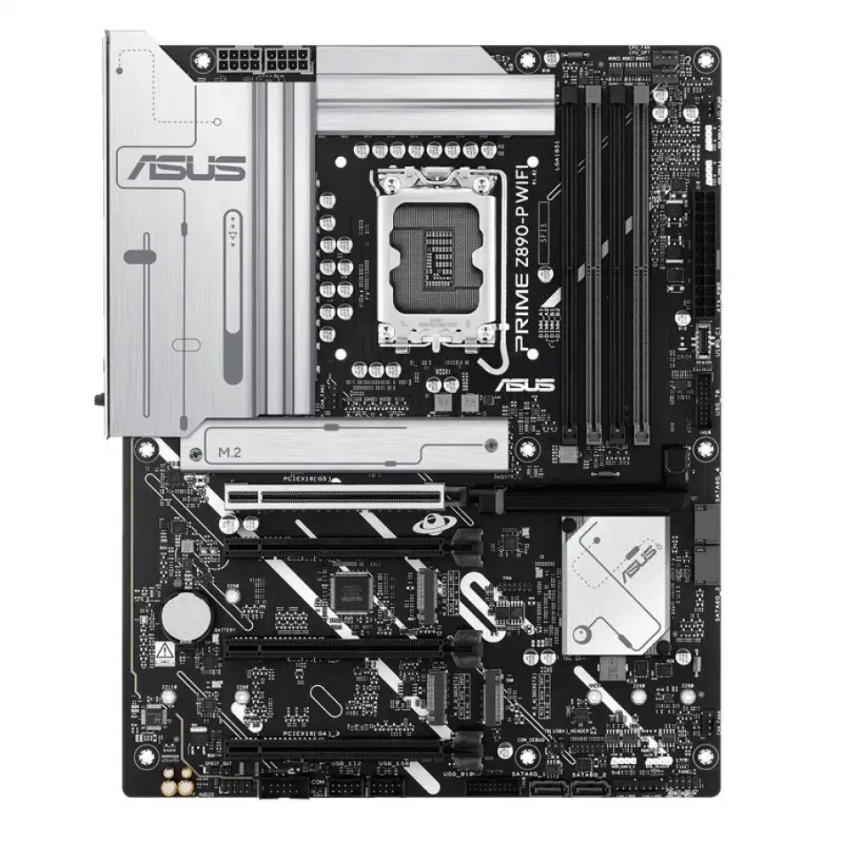 Asus Prıme Z890-p Wıfı Ddr5 8666mt/s 1xhdmı 1xdp 1xusb Type-c 4xm.2 Atx 1851p (ıntel Ultra Processors Serıes 2)