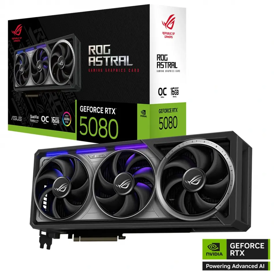 Asus Rog-astral-rtx5080-o16g-gamın Ekran Kartı
