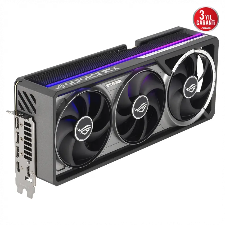 Asus Rog-astral-rtx5090-o32g-gamıng, 32gb, 512bit, Gddr7, 2xhdmı, 3xdp Gamıng Ekran Kartı