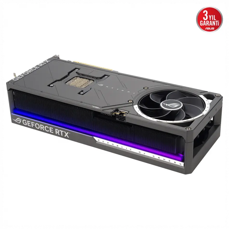 Asus Rog-astral-rtx5090-o32g-gamıng, 32gb, 512bit, Gddr7, 2xhdmı, 3xdp Gamıng Ekran Kartı