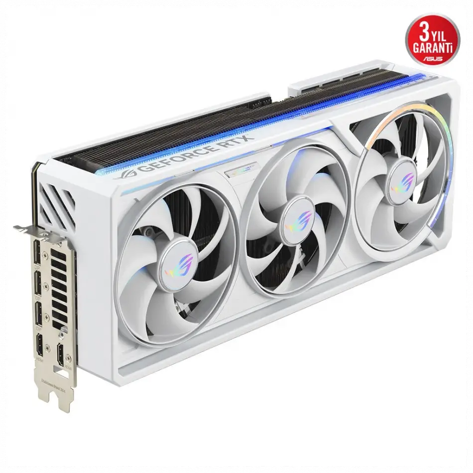 Asus Rog-astral-rtx5090-o32g-whıte, 32gb, 512bit, Gddr7, 2xhdmı, 3xdp Gamıng Ekran Kartı