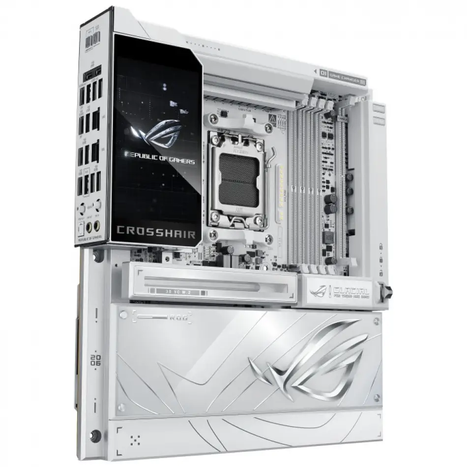 ASUS ROG CROSSHAIR X870E GLACIAL AM5 ANAKART