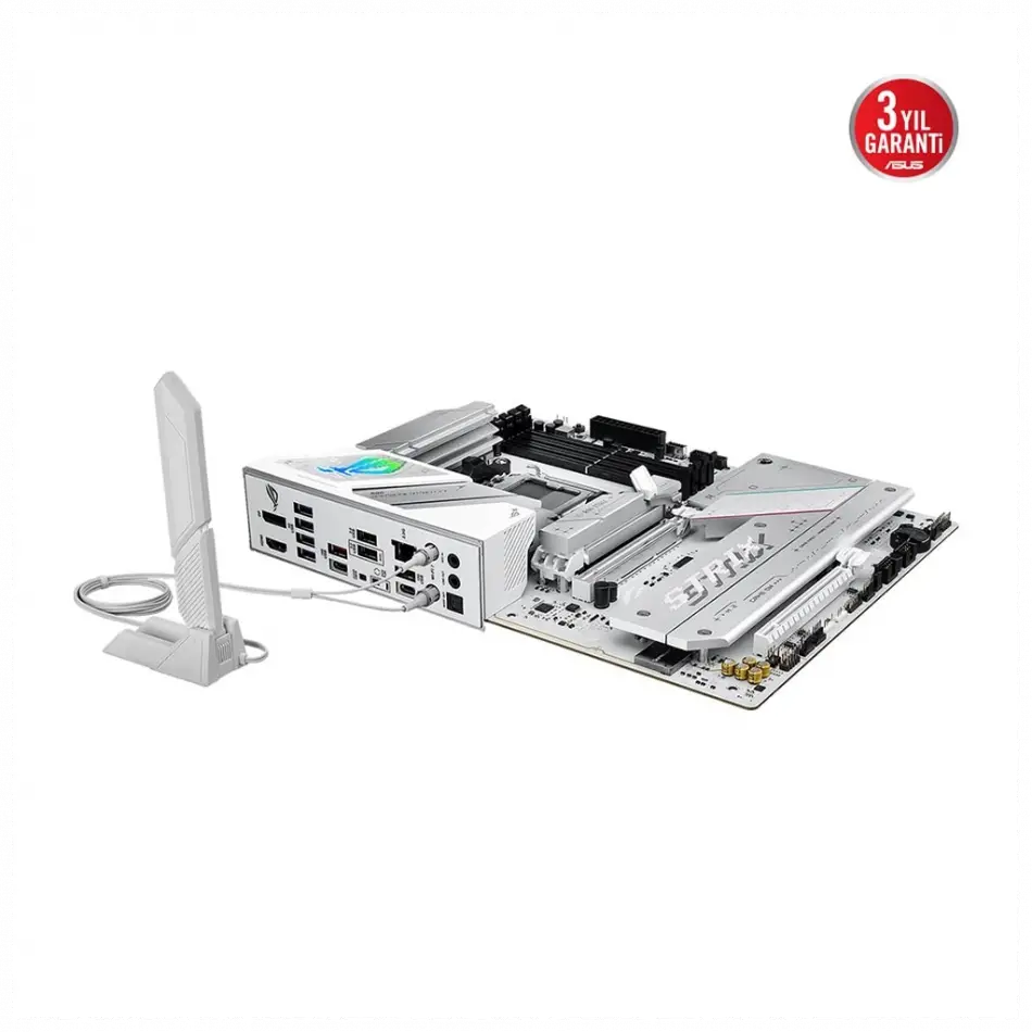 Asus Rog Strıx B850-a Gamıng Wıfı, 4xddr5, 4x M2, Hdmı, Dp, 2xtype-c, Wi-fi 7, Bluetooth V5.4, Am5 Soket Gamıng Anakart