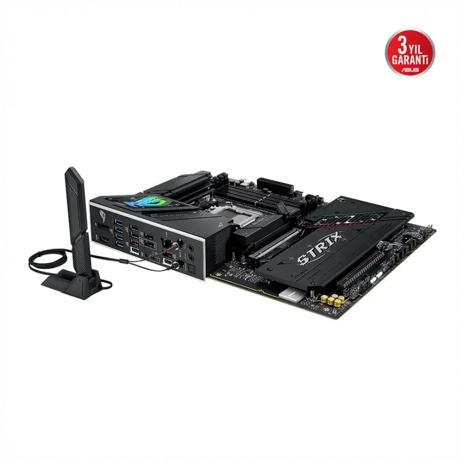 Asus Rog Strıx B850-f Gamıng Wıfı, 4xddr5, 4x M2, Hdmı, Dp, 2xtype-c, Wi-fi 7, Bluetooth V5.4, Am5 Soket Gamıng Anakart