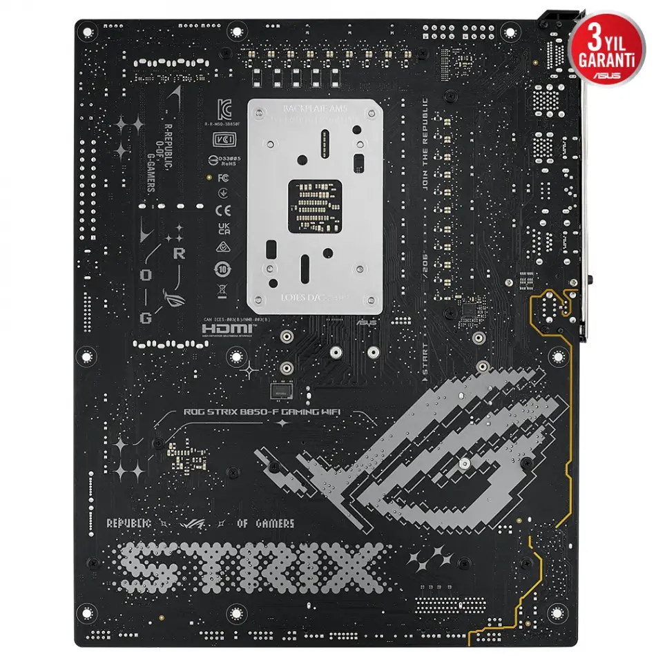 ASUS ROG STRIX B850-F GAMING WIFI ANAKART