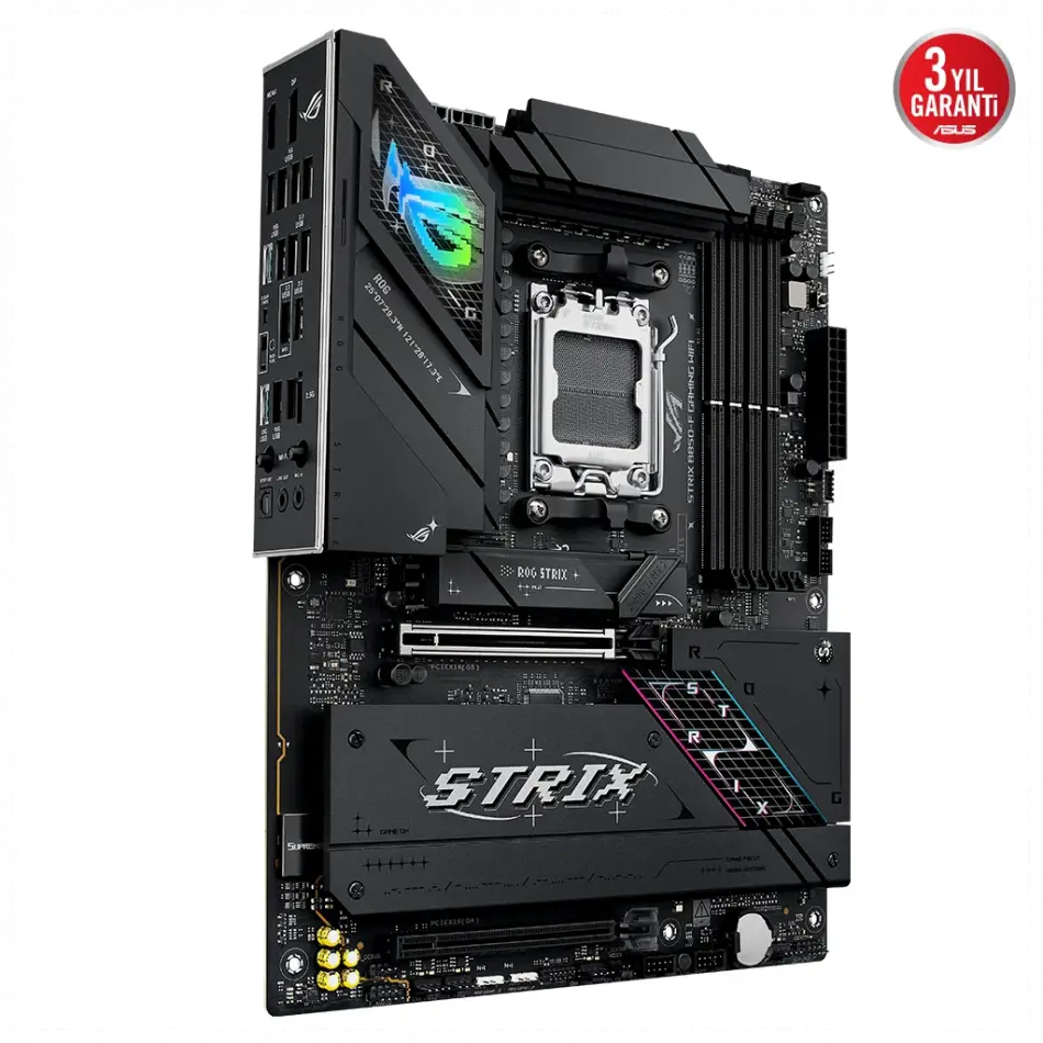 Asus Rog Strıx B850-f Gamıng Wıfı7 Neo, 4xddr5, 4x M2, Hdmı, Dp, 2xtype-c, Wi-fi 7, Bluetooth V5.4, Am5 Soket Gamıng Anakart