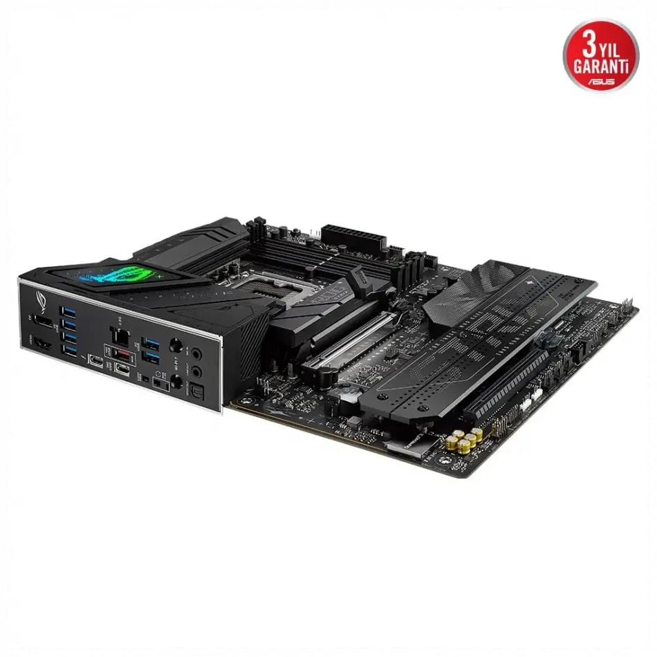 Asus Rog Strıx B860-f Gamıng Wıfı, 4xddr5, 4xm.2, Hdmı, Dp, Type-c, Wi-fi 7, Bluetooth V5.4, Intel Core Ultra Cpu(seri 2), Lga1851 Soket, Gaming Anakart