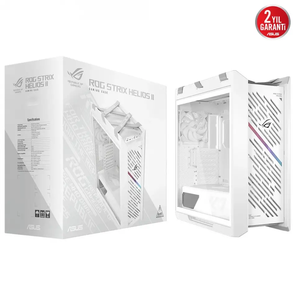 ASUS ROG STRIX HELIOS II GX601S - BEYAZ KASA