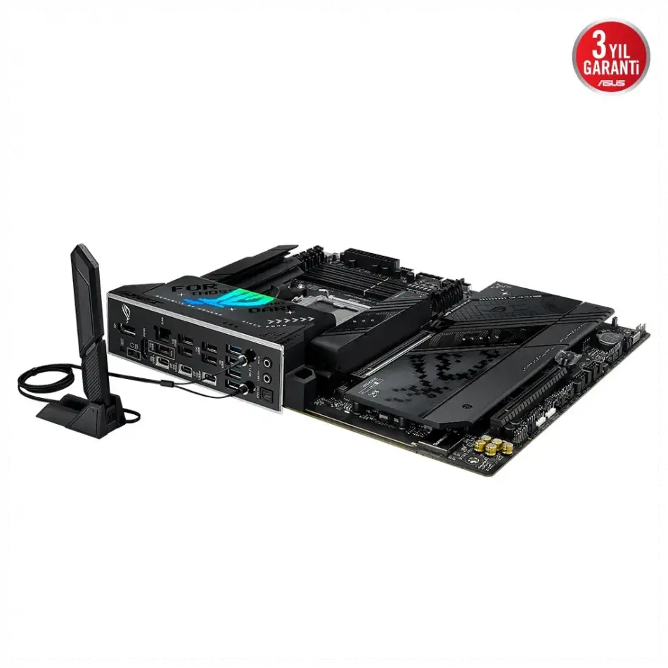 Asus Rog Strıx X870-f Gamıng Wıfı, 4xddr5, 4xm.2, Hdmı, Dp, Type-c, Wi-fi 7, Bluetooth V5.4, Am5 Soket Gamıng Anakart