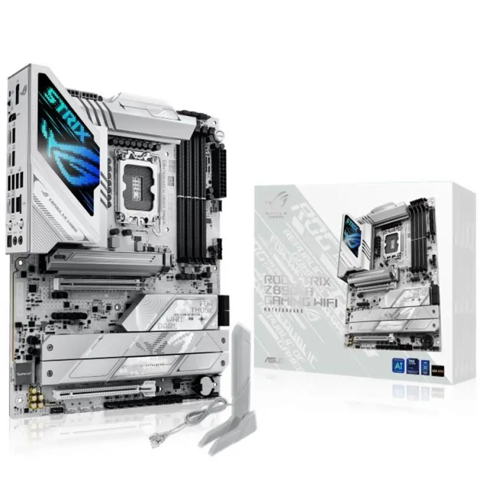 Asus Rog Strıx Z890-a Gamıng Wıfı Ddr5 9066mt/s 1xhdmı 1xdp 2xusb Type-c 5xm.2 Atx 1851p(ıntel Ultra Processors Serıes2)