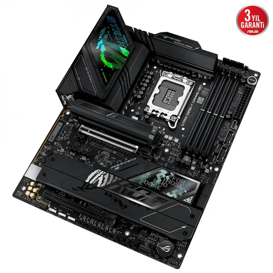 Asus Rog Strıx Z890-f Gamıng Wıfı Ddr5 5xm2 Usb3.2 Rgb Lan Atx