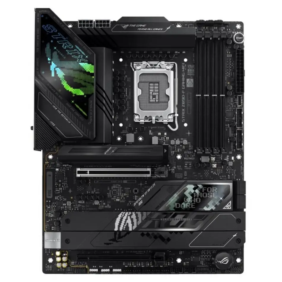 Asus Rog Strıx Z890-f Gamıng Wıfı Ddr5 8600mt/s 1xhdmı 1xdp 2xusb Type-c 5xm.2 Atx 1851p(ıntel Ultra Processors Serıes2)